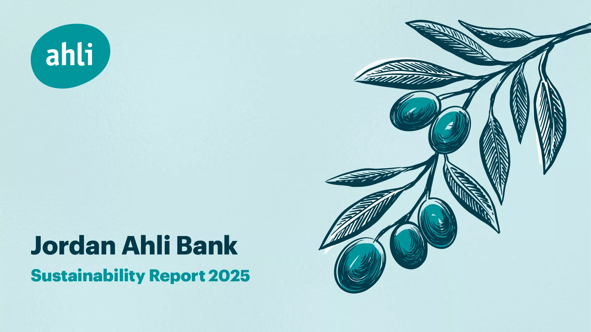 Jordan Ahli Bank Issues 2025 Sustainability Report, Advancing Strategic ESG Integration